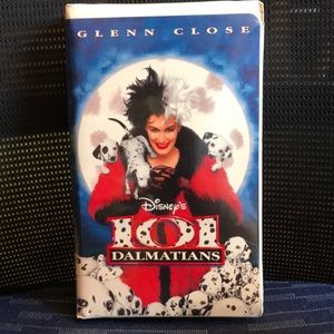 ***6 for $25*** Disney ** 101 Dalmatians ** VHS 📼 tape ~ Live action movie 🎥